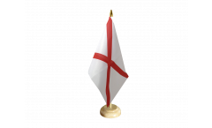 Drapeau de table Royaume-Uni Croix de Saint Patrick