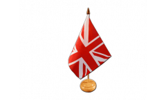 Drapeau de table Royaume-Uni Union Jack rouge