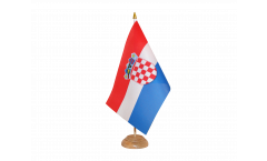 Drapeau de table Croatie