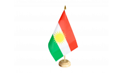Drapeau de table Kurdistan