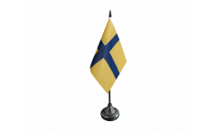 Drapeau de table Suède Province historique Ostrogothie