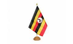 Drapeau de table Ouganda