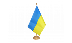 Drapeau de table Ukraine