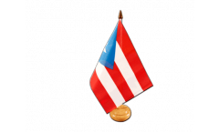Drapeau de table USA US Puerto Rico
