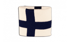 Serre-poignet / bracelet éponge tennis Finlande - 7 x 8 cm
