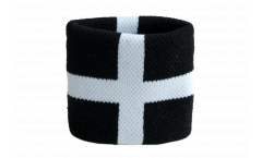 Serre-poignet / bracelet éponge tennis Royaume-Uni St. Piran Cornwall - 7 x 8 cm
