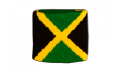 Serre-poignet / bracelet éponge tennis Jamaïque - 7 x 8 cm