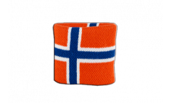 Serre-poignet / bracelet éponge tennis Norvège - 7 x 8 cm