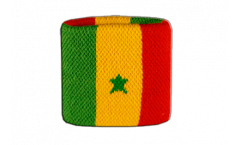 Serre-poignet / bracelet éponge tennis Sénégal - 7 x 8 cm