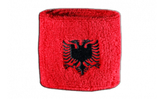 Serre-poignet / bracelet éponge tennis Albanie - 7 x 8 cm
