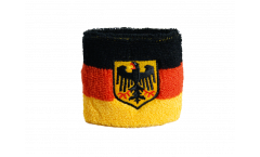 Serre-poignet / bracelet éponge tennis Allemagne Dienstflagge - 7 x 8 cm