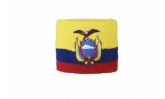 Serre-poignet / bracelet éponge tennis Équateur - 7 x 8 cm