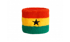 Serre-poignet / bracelet éponge tennis Ghana - 7 x 8 cm