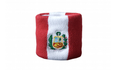Serre-poignet / bracelet éponge tennis Pérou - 7 x 8 cm
