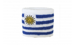 Serre-poignet / bracelet éponge tennis Uruguay - 7 x 8 cm