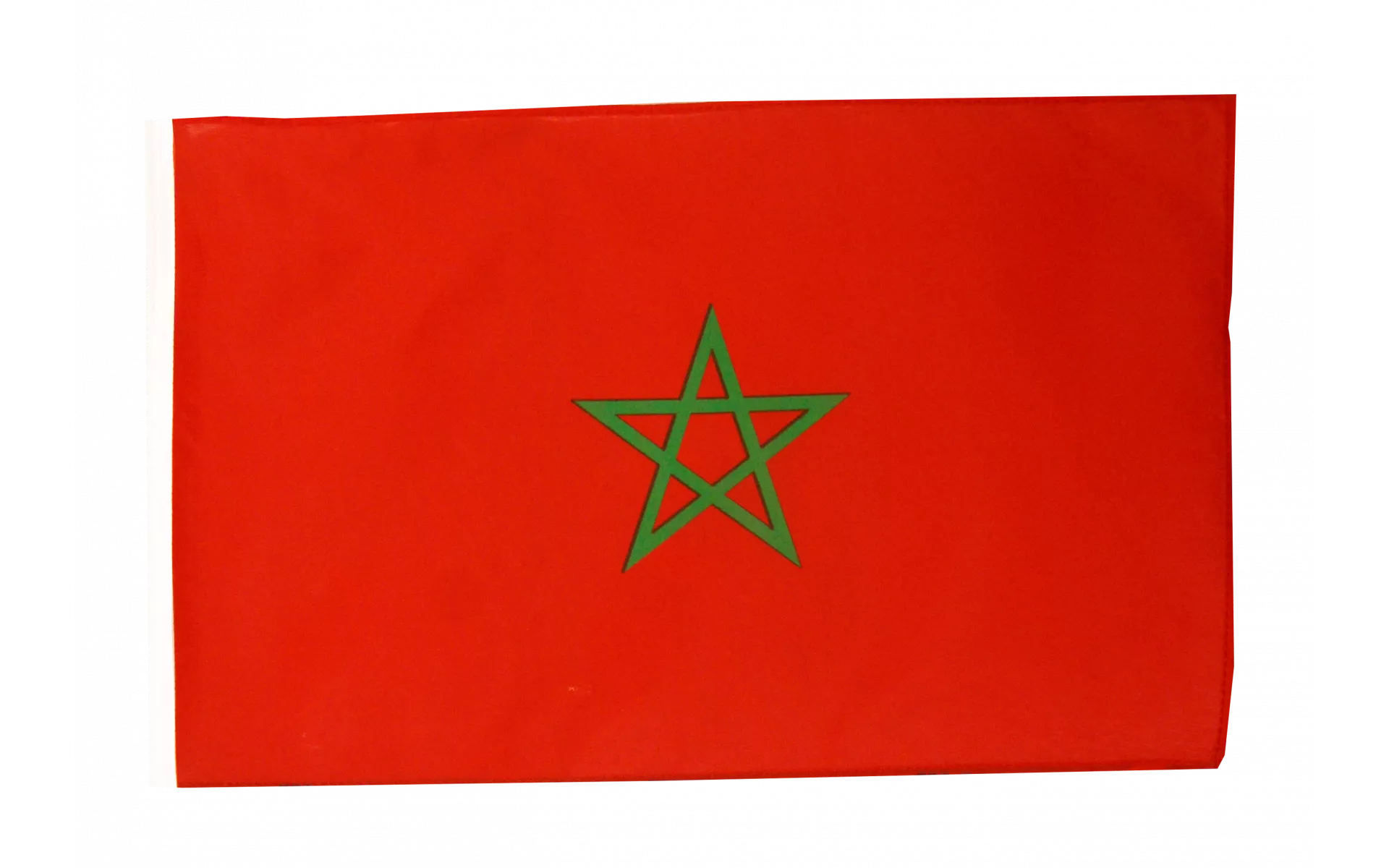 Drapeau Maroc Avec 10 œillets – Taille S (70x105 Cm) – Polyester Haute Qualité – Impression Couleurs Vives – Pour Intérieur/extérieur