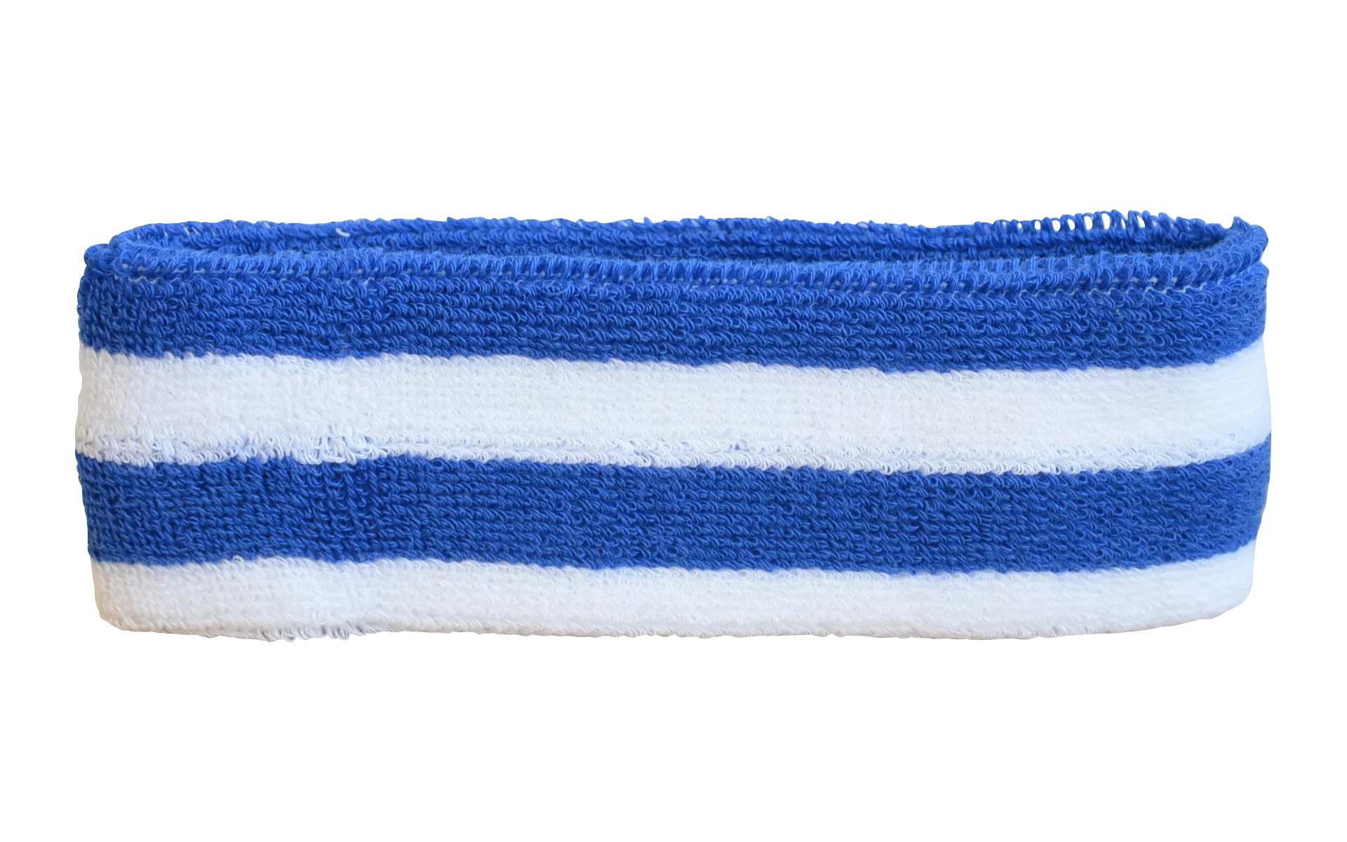 Bandeau en éponge bleu pour absorber la sueur