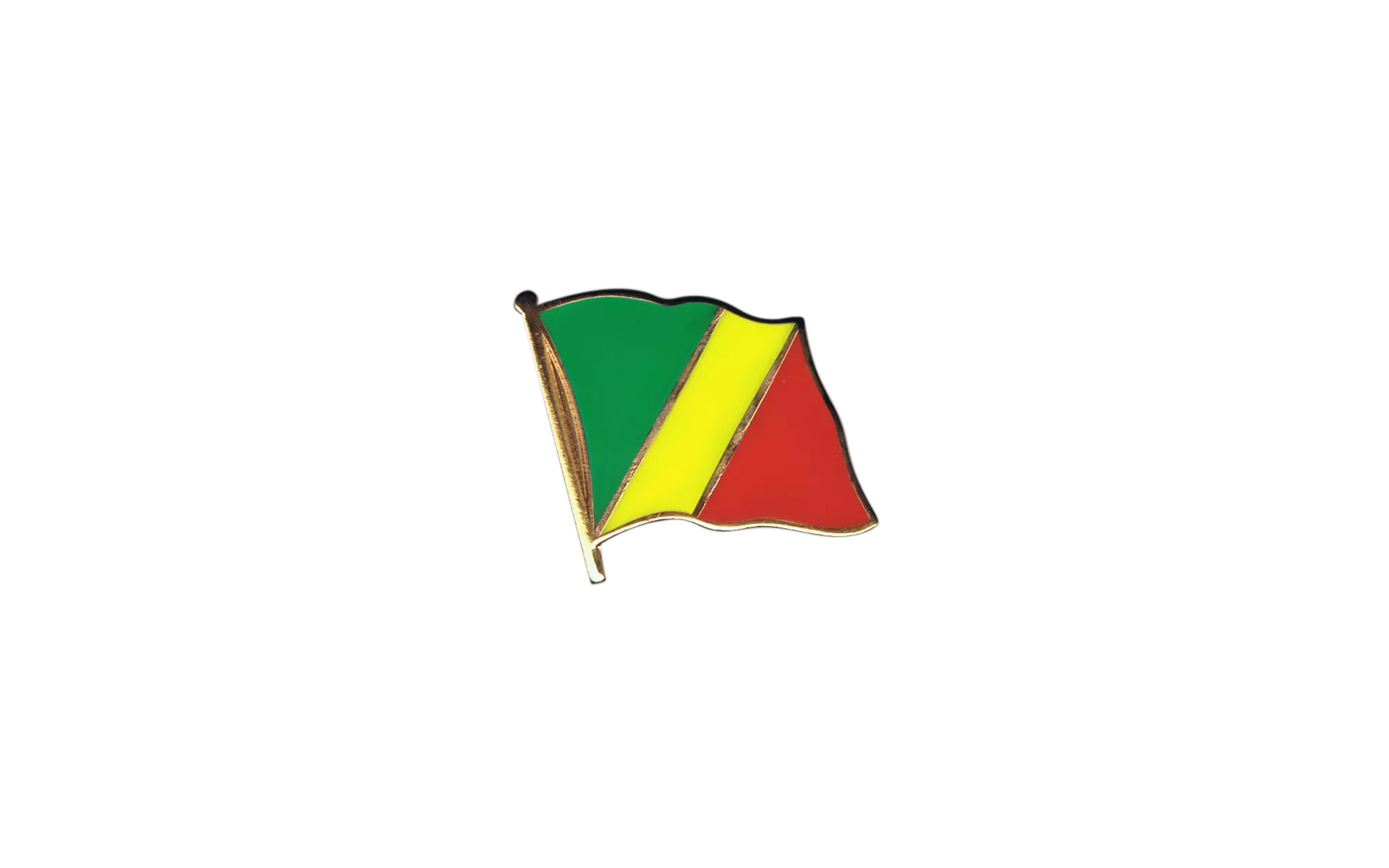 Pin's (épinglette) Drapeau Belgique - 2 X 2 Cm
