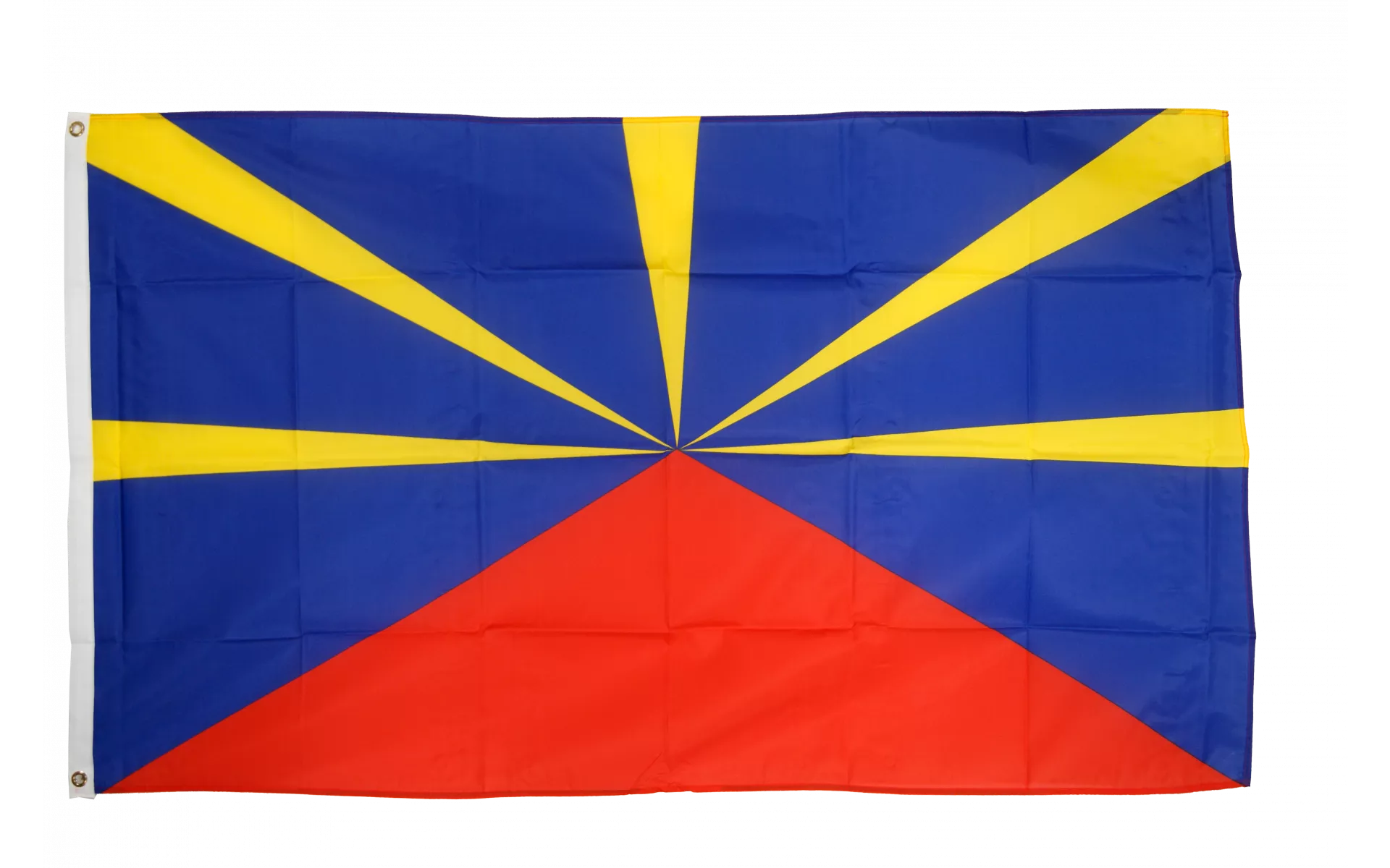 Drapeau Réunion 60x90cm - Polyester Avec œillets Et Double Couture